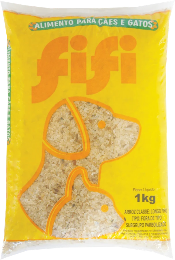 Fifi — arroz para cães e gatos