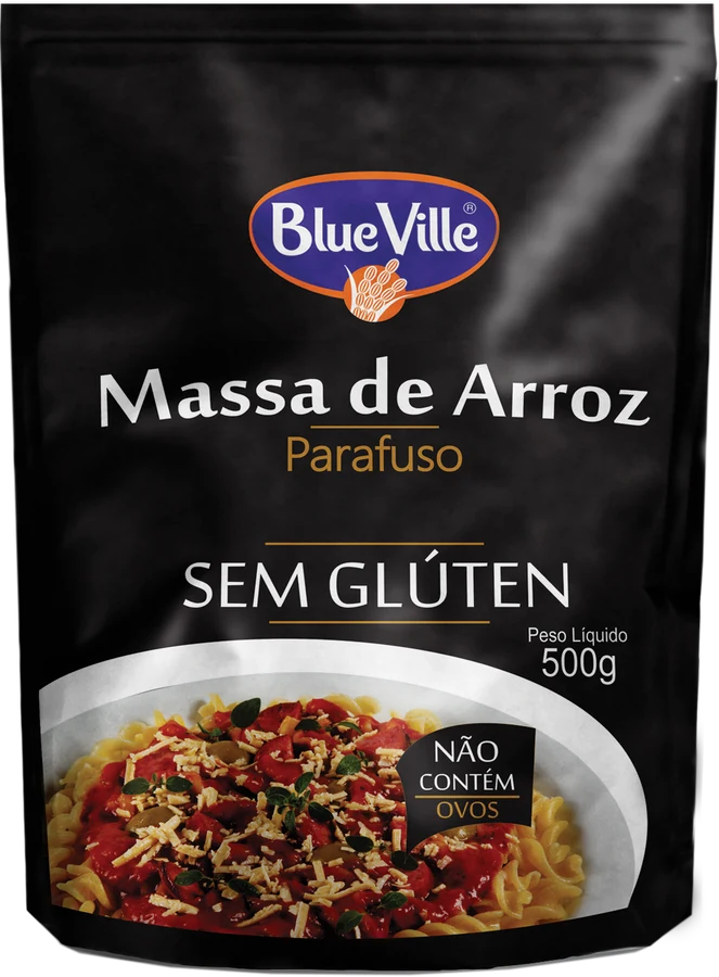 Massa de arroz — parafuso